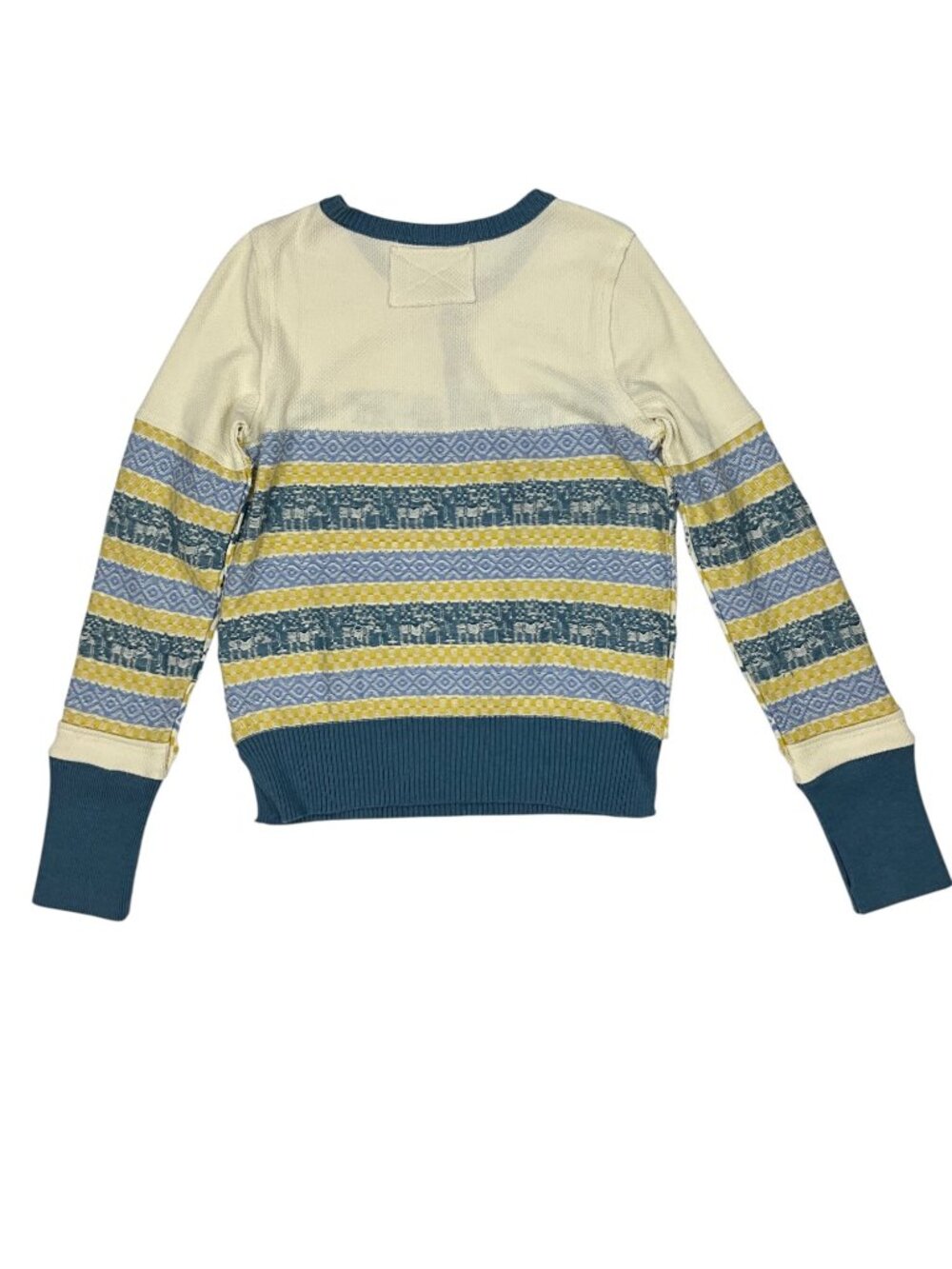 Free People We The Free To The Woods Henley Sweater S Light Combo Thermal - Picture 15 of 16